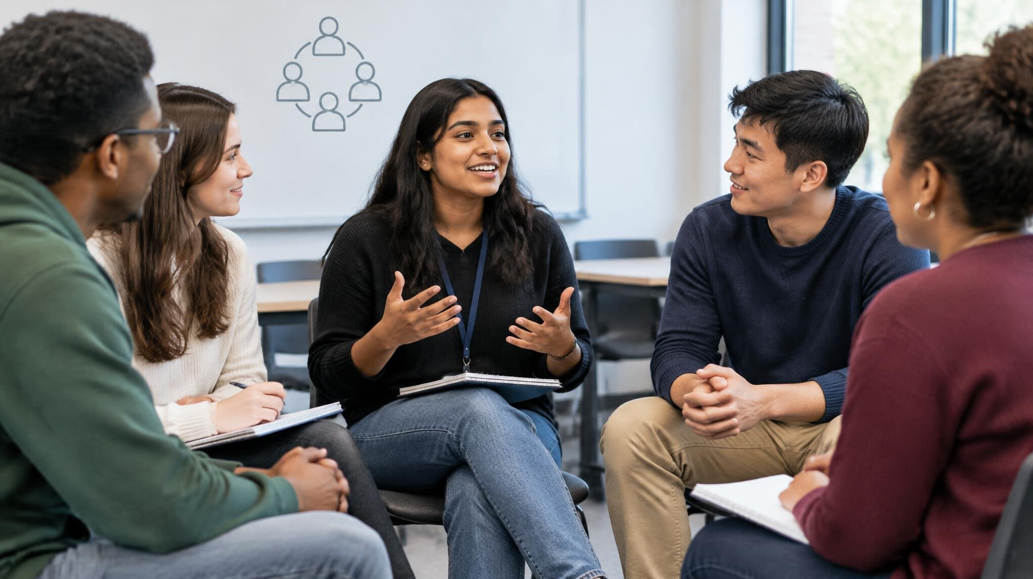 group discussion in class