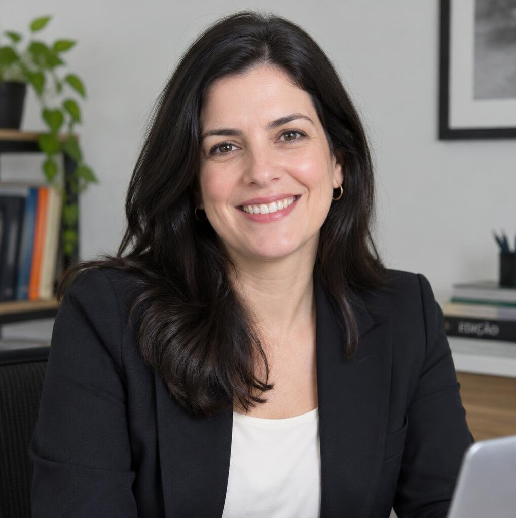 Professional portrait of a smiling woman
