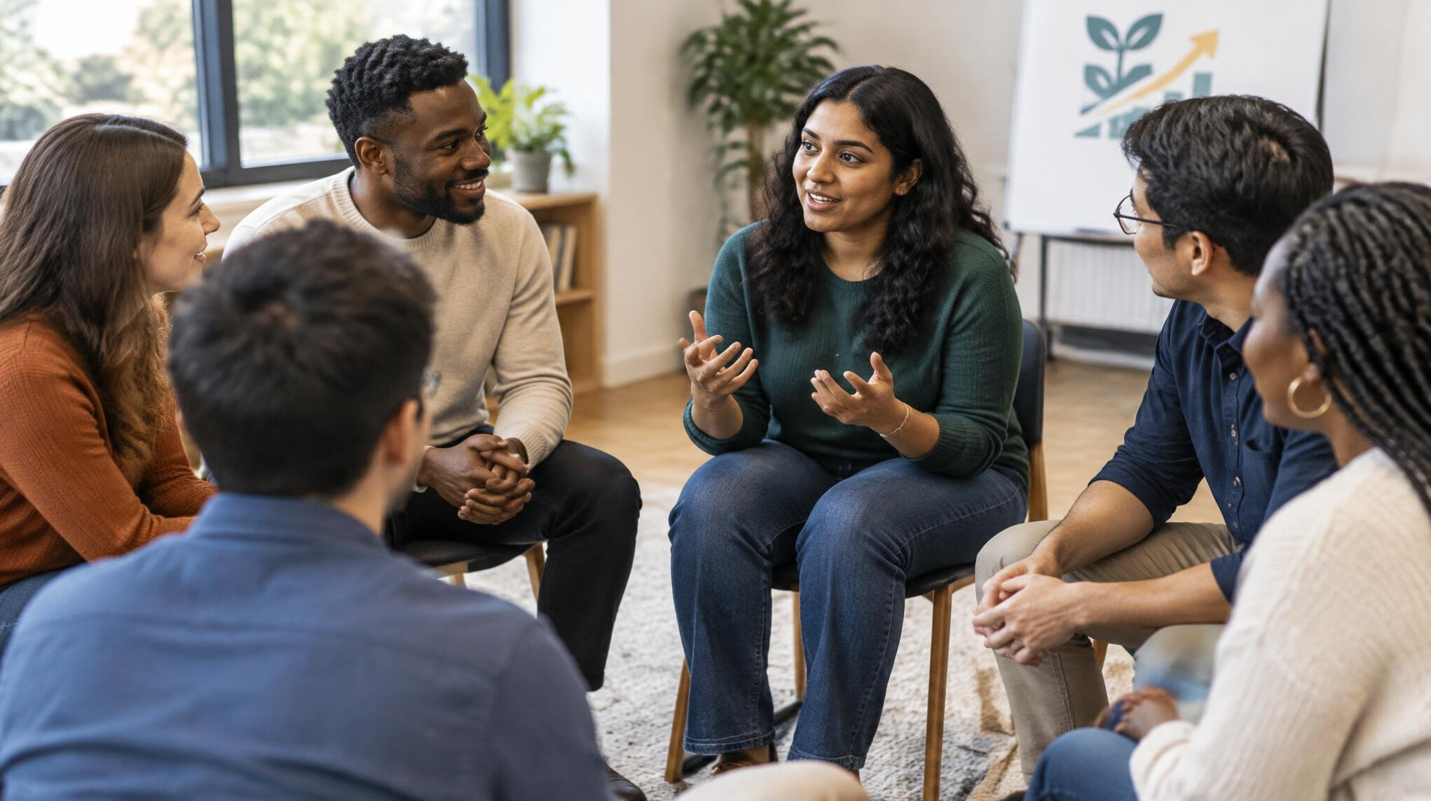 group discussion session